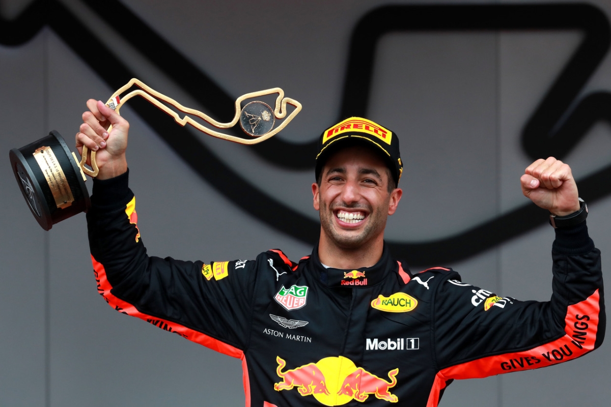 TAG Heuer ambassador Daniel Ricciardo Winner of GP MOnaco 2018 m