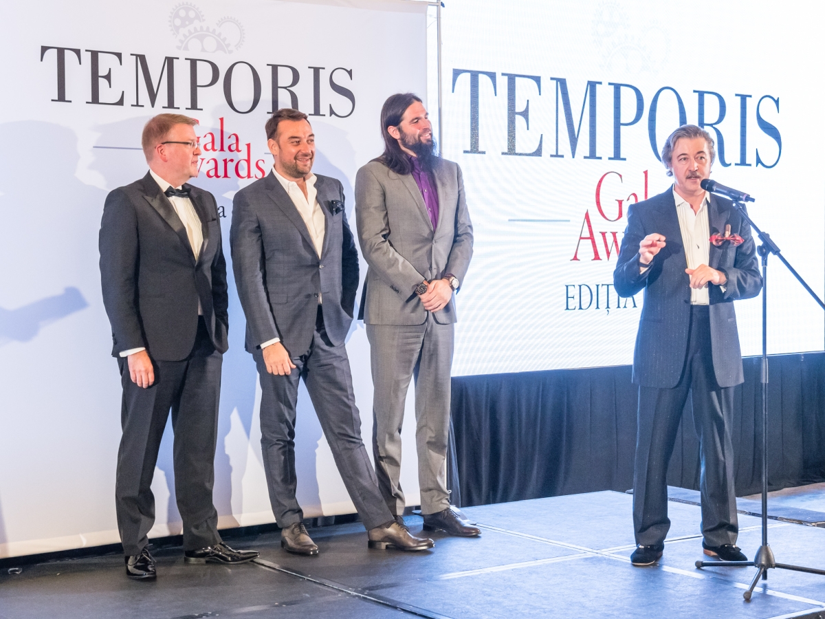 Úvodní slovo vyhlašování Temporis Gala Awards měl jako obvykle organizátor Dan Vardie