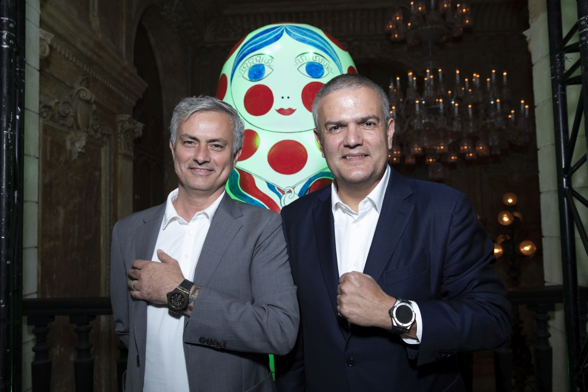 José Mourinho and Ricardo Guadalupe
