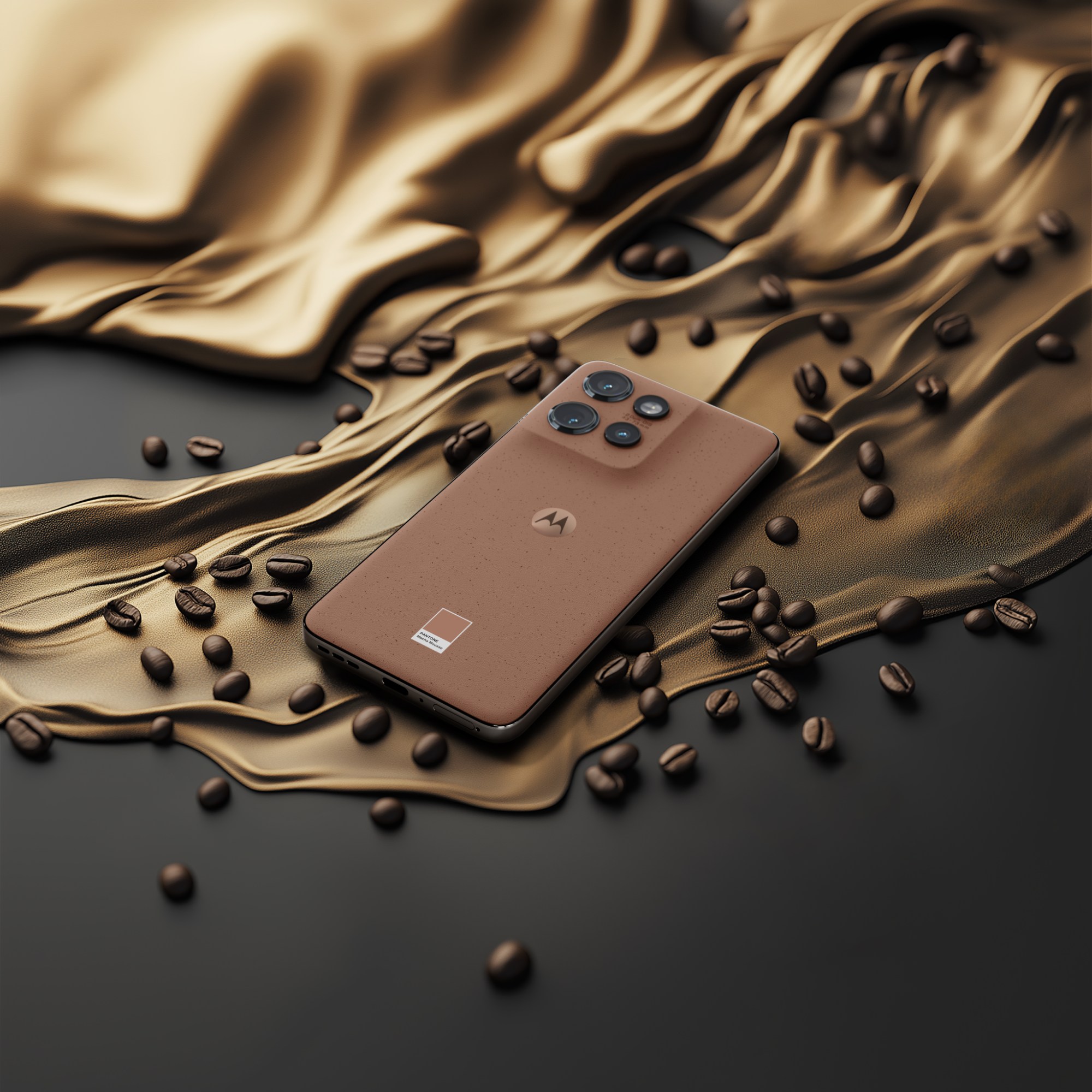 Motorola v luxusní Pantone barvě roku 2025: Mocha Mousse