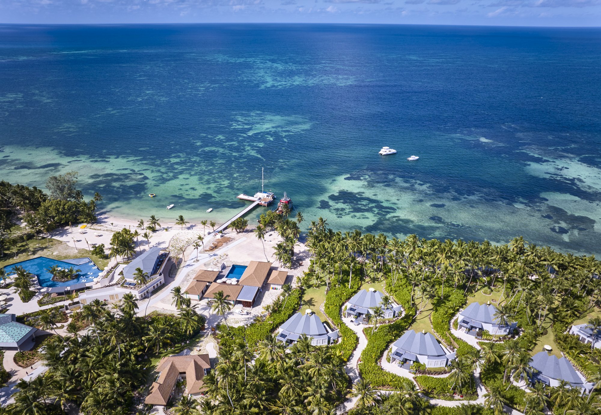Želví krunýř jako inspirace: Biofilní design Waldorf Astoria Platte Island sklízí mezinárodní uznání