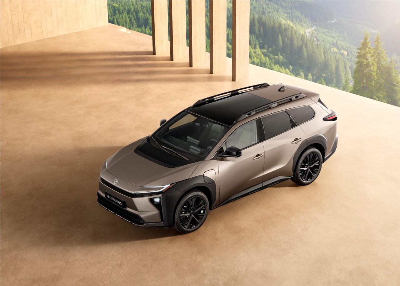 Elektrické Toyota bZ4X Touring pro rodinná dobrodružství