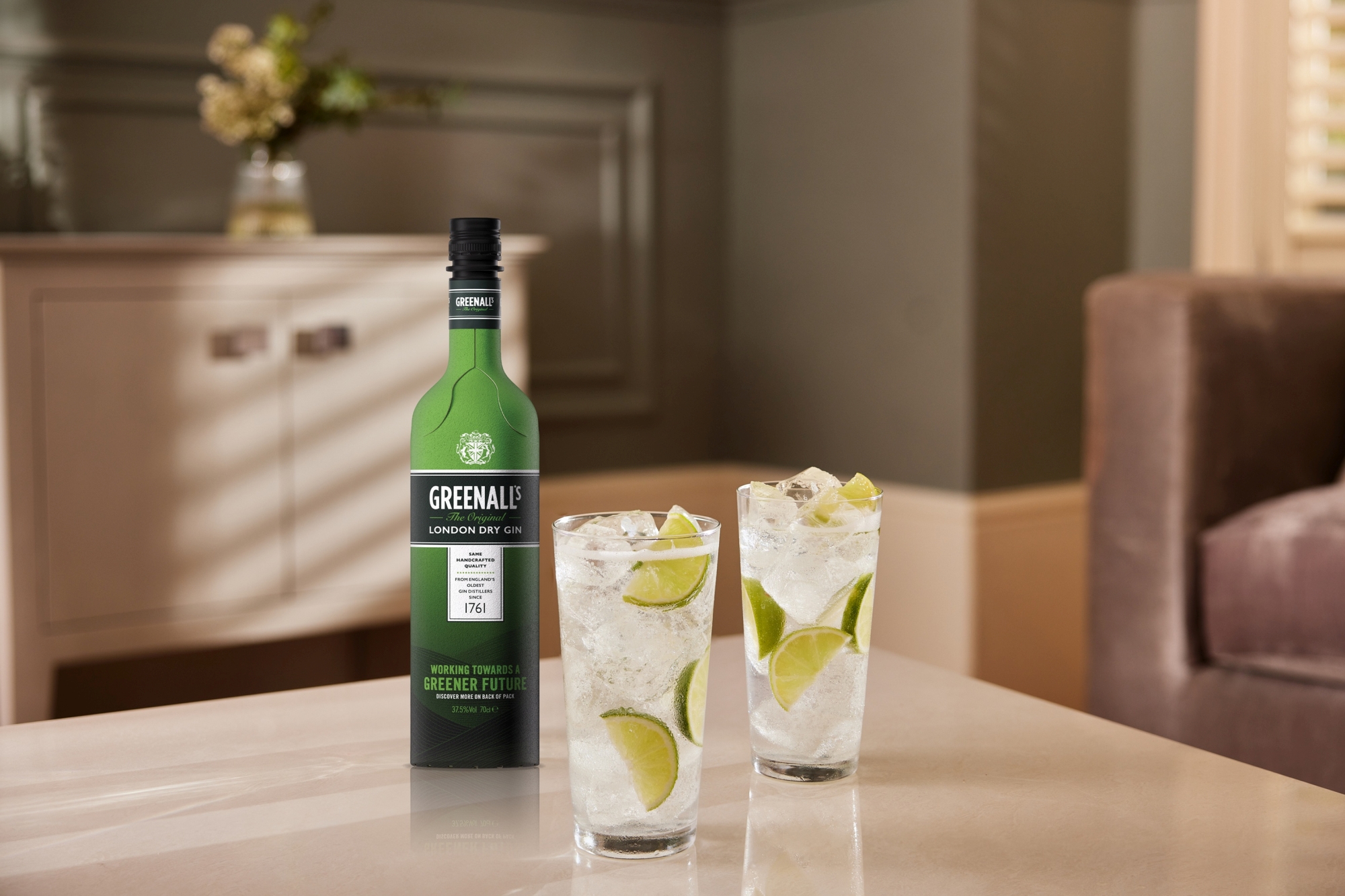 Greenall’s: Gin v papírové lahvi – půvab chutí s ohledem na přírodu