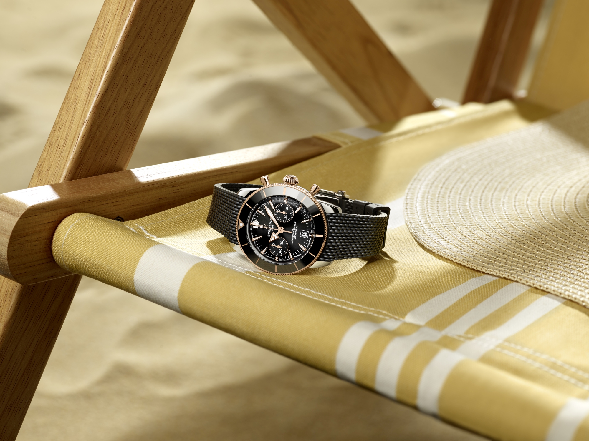 Breitling SuperOcean Heritage okoření léto, které právě vypuklo