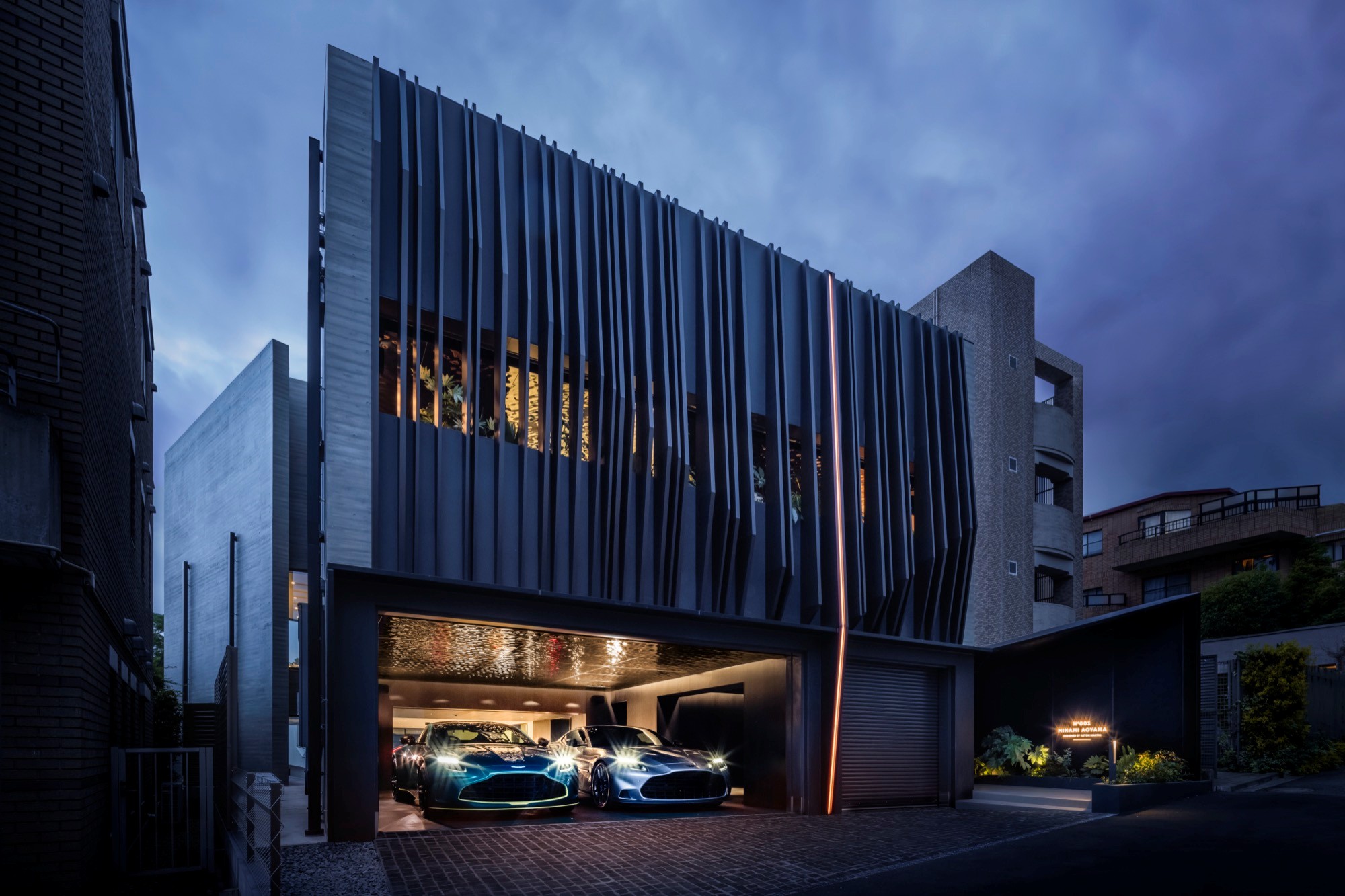 N°001 Minami Aoyama, první luxusní dům navržený společností Aston Martin v Japonsku