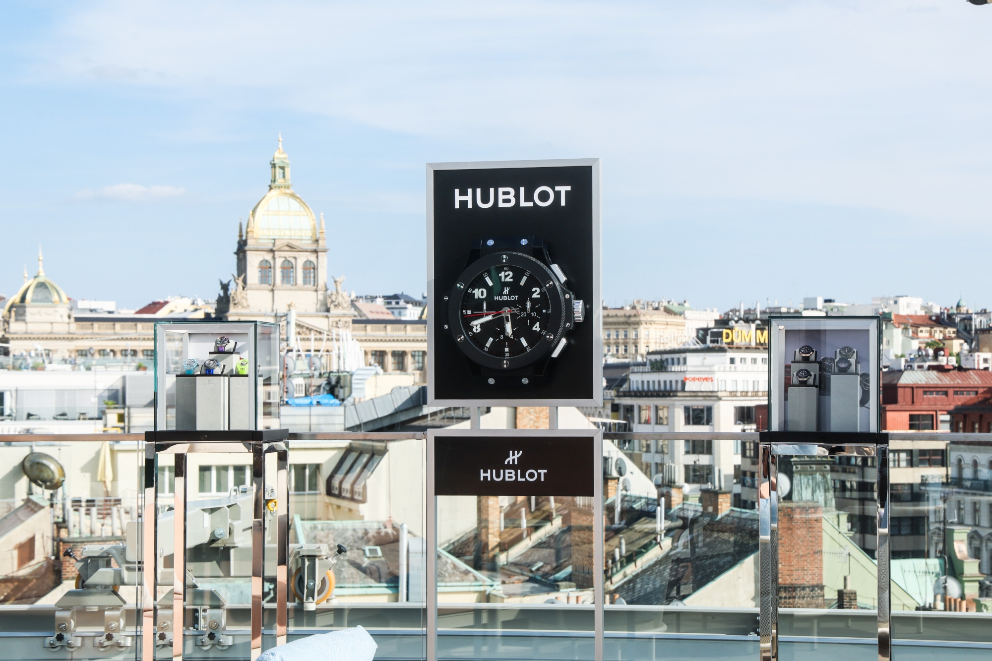 Hublot oslavil 20 let Big Bang stylově – na střeše hotelu W Prague