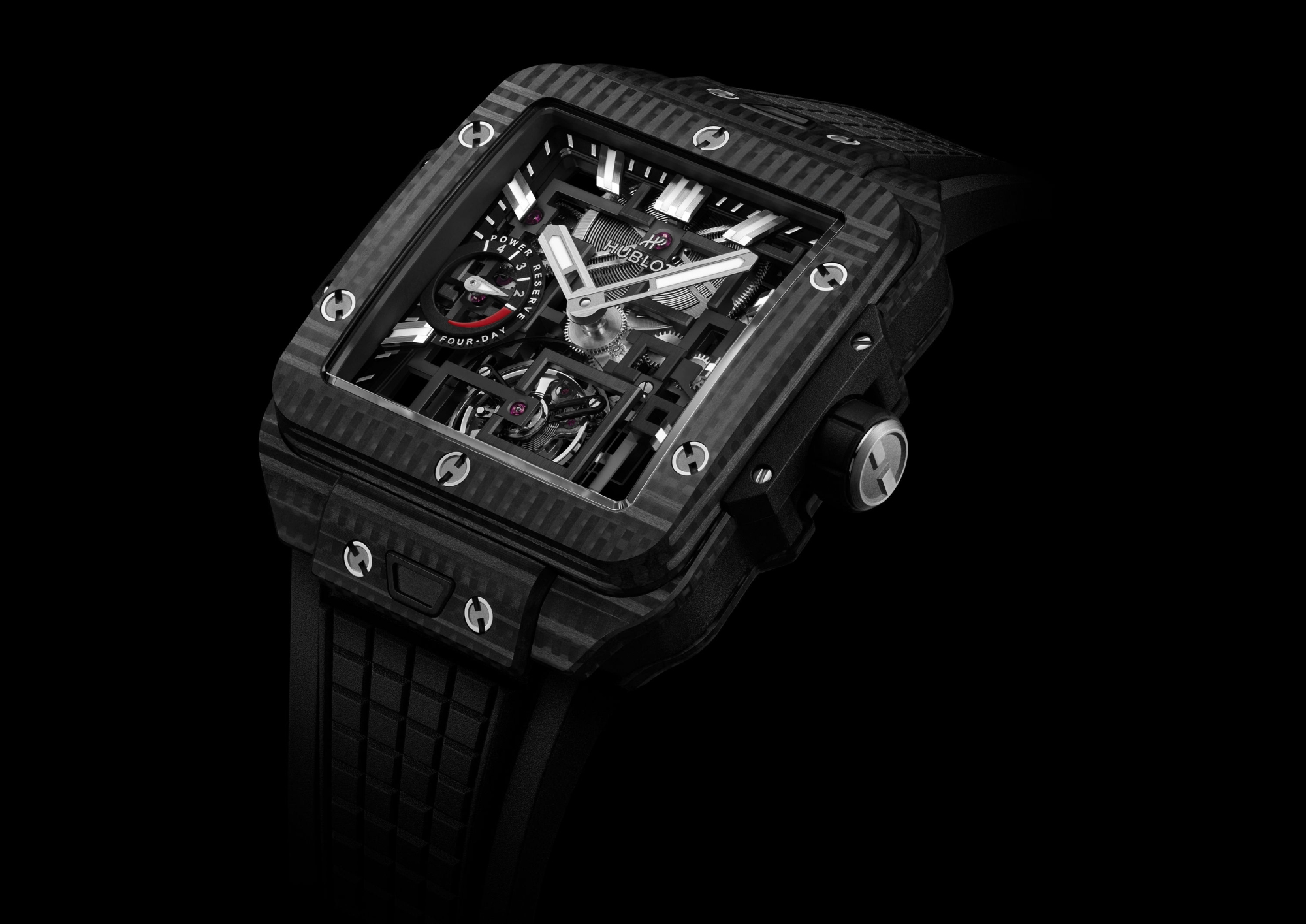 Když čas získá ostré hrany: Hublot Square Bang Tourbillon