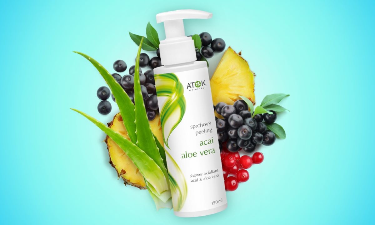 Sprchování a peeling v jednom