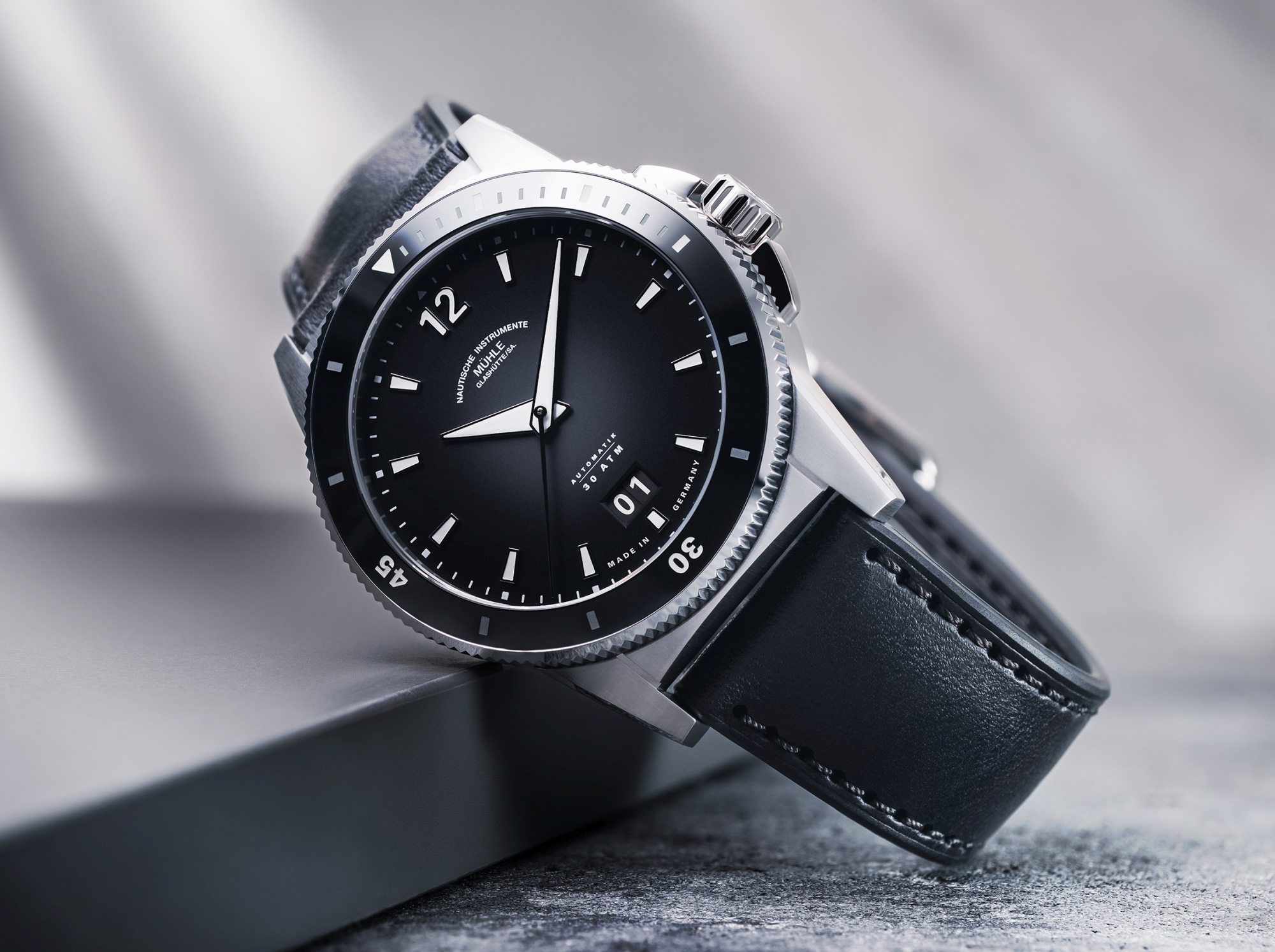 Mühle-Glashütte Sportivo Big Date: Když se přesnost mění v charakter