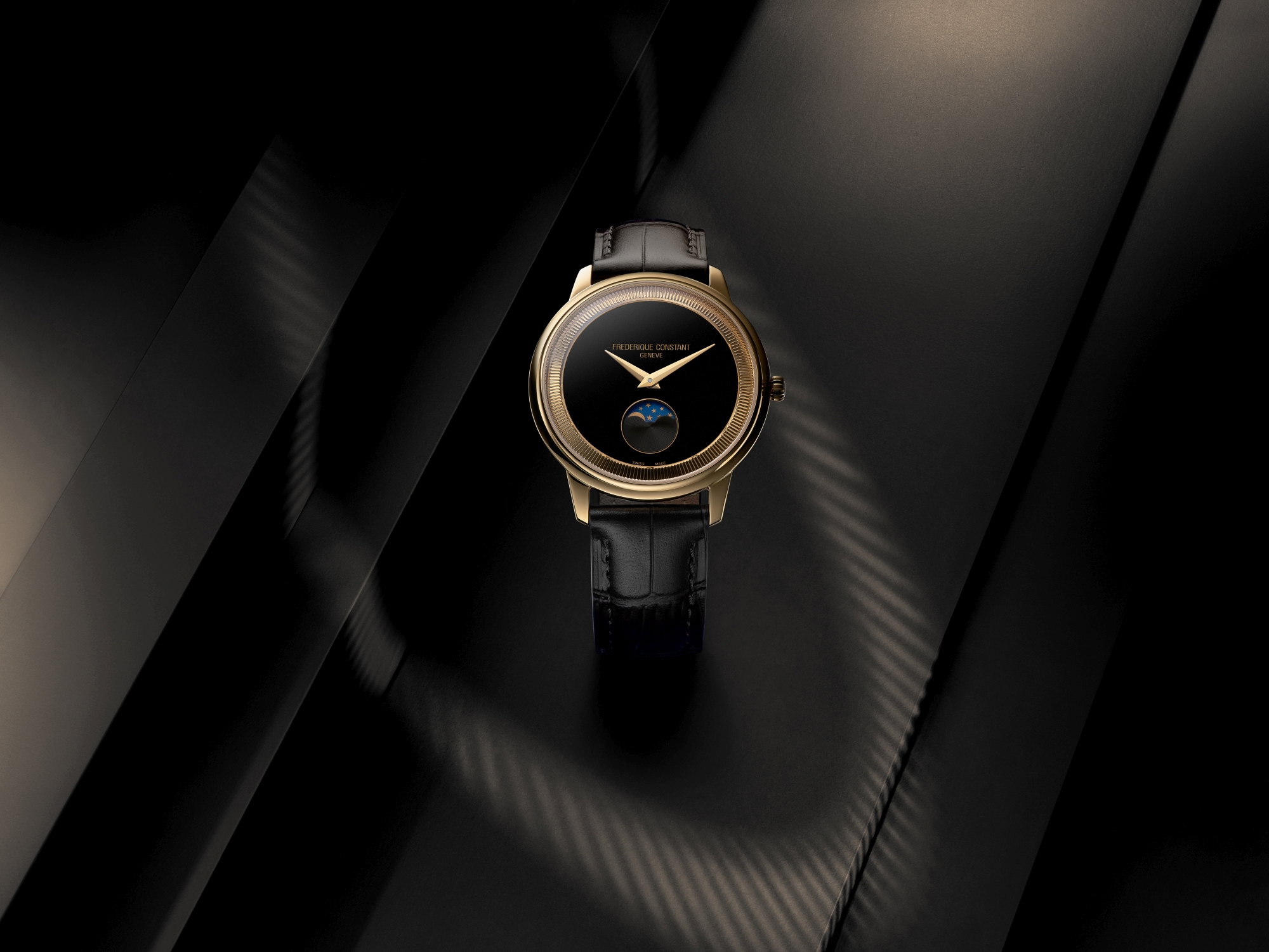 Classics Moneta Moonphase s nádechem noci