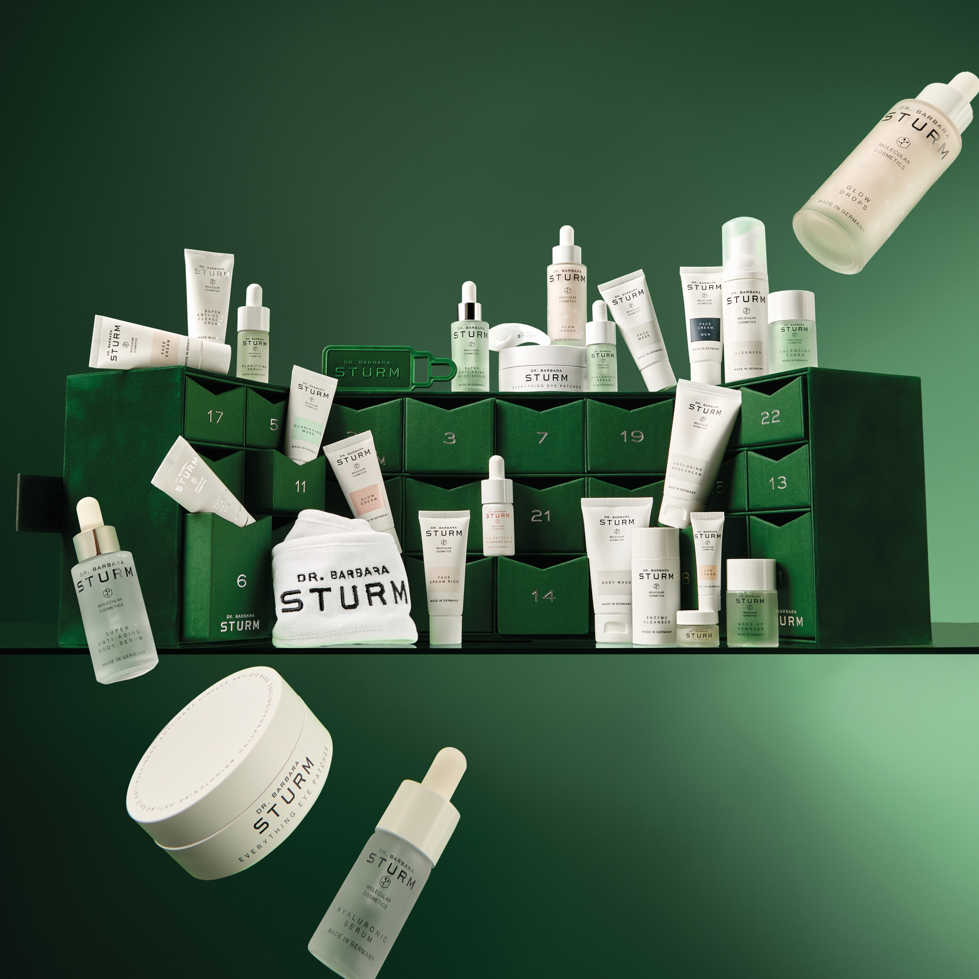 Adventní Kalendář 2025 od ikony molekulární kosmetiky Dr. Barbary Sturm