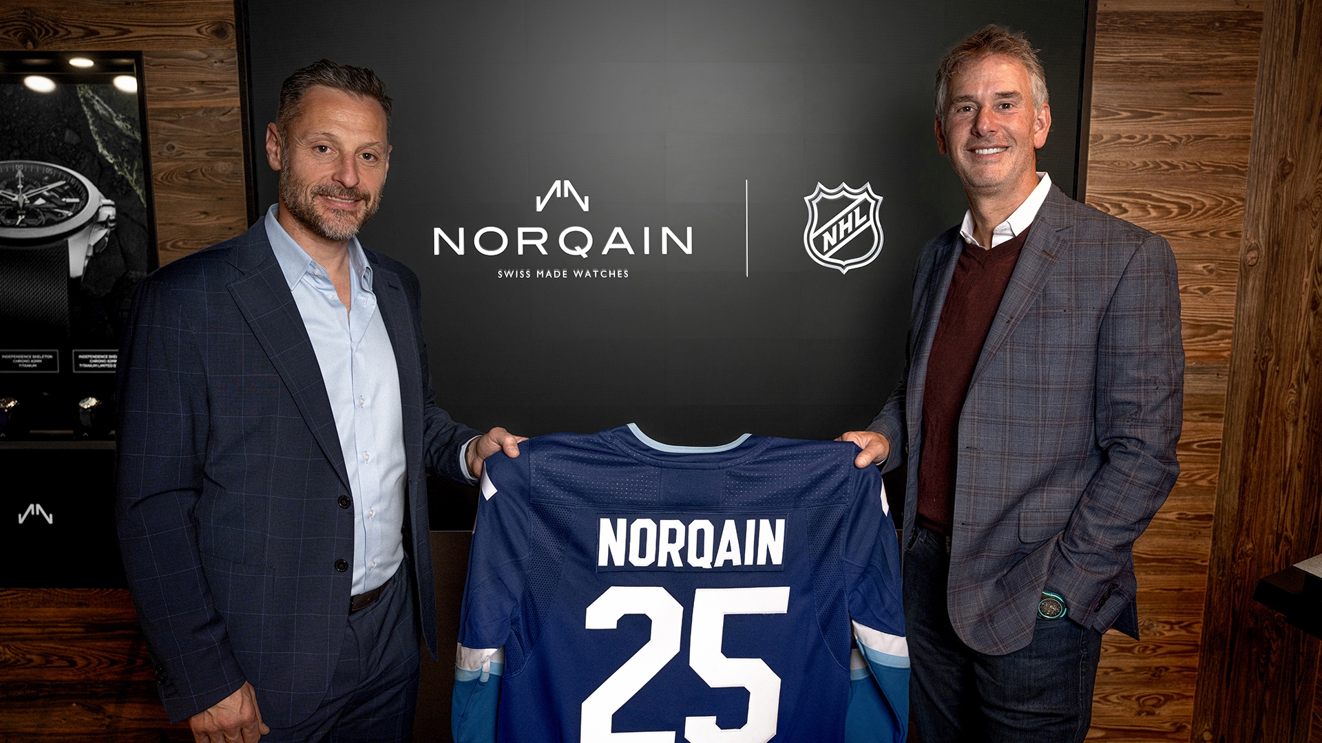 Norqain a NHL: Spojení preciznosti a vášně
