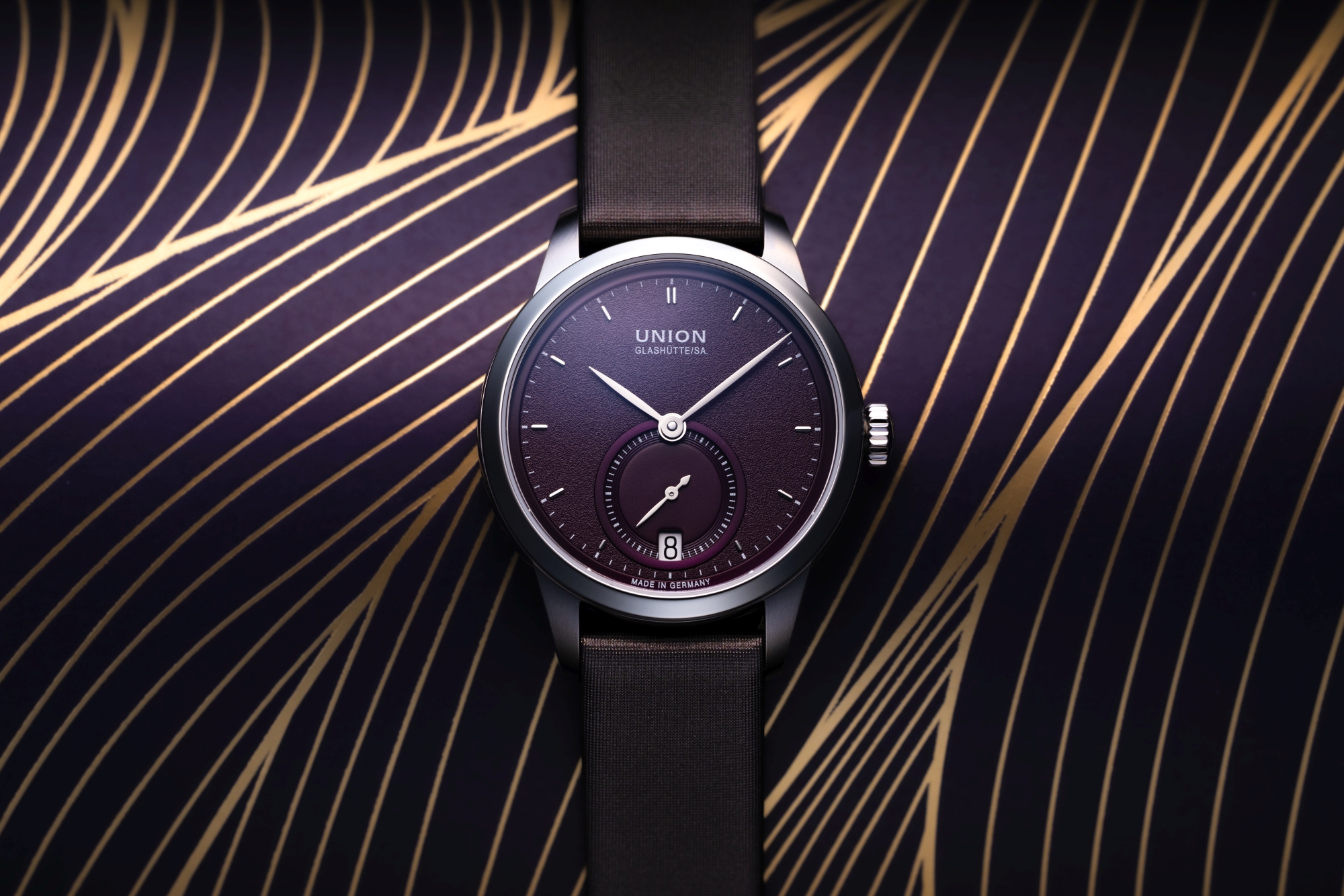 Vánoční barvy u dámských Union Glashütte