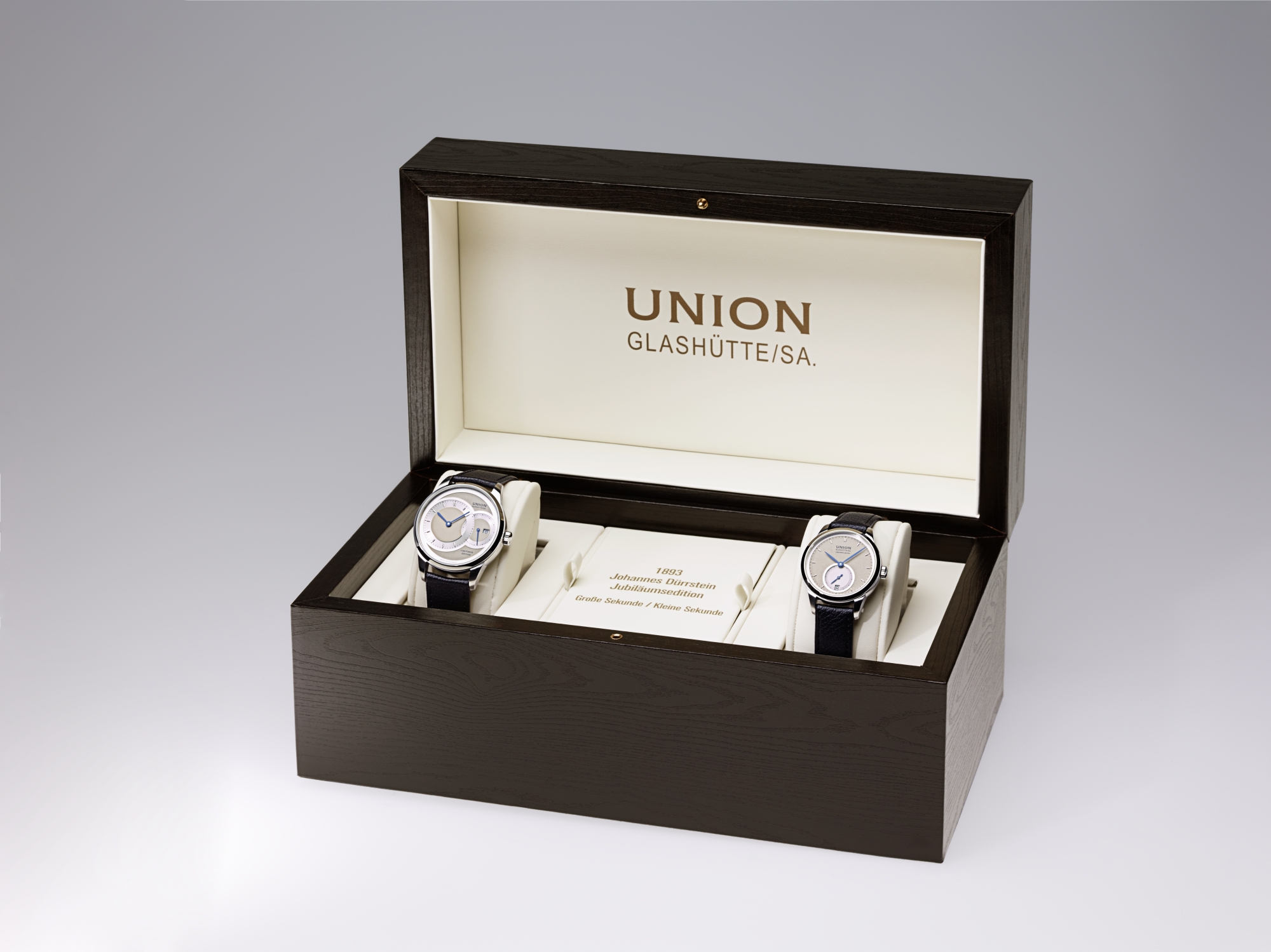 180. narozeniny zakladatele Unnion Glashütte oslavující hodinky