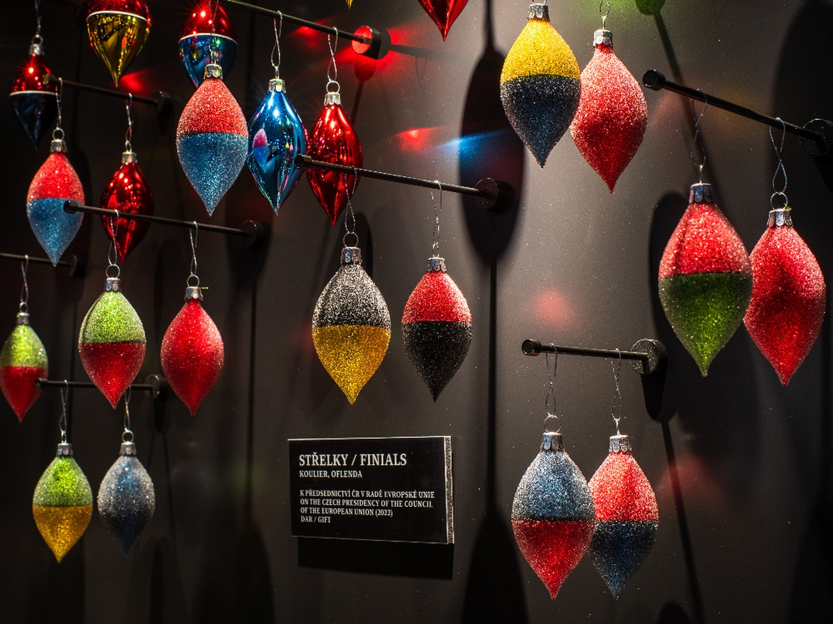 Ozdoby sklárny Koulier se staly součástí největší sbírky vánočních  ozdob na světě