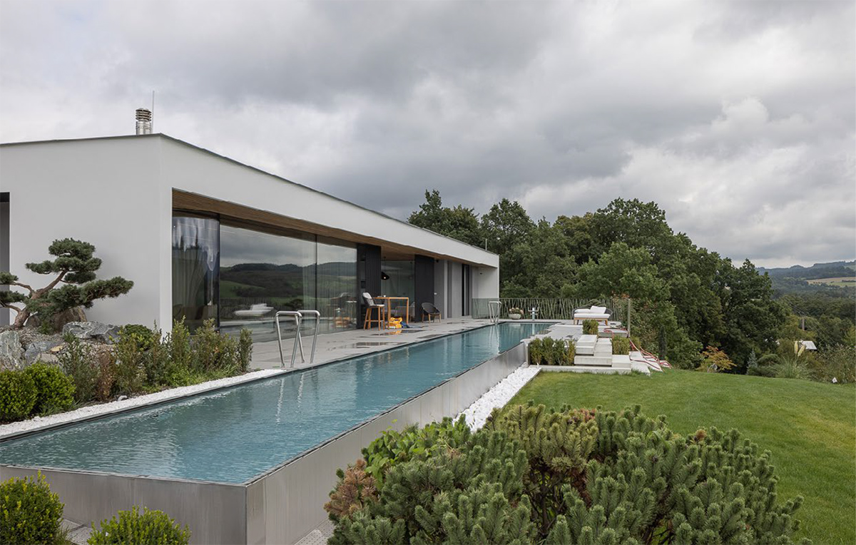 Moderní dům, na kterém by jeho majitel nezměnil jedinou věc