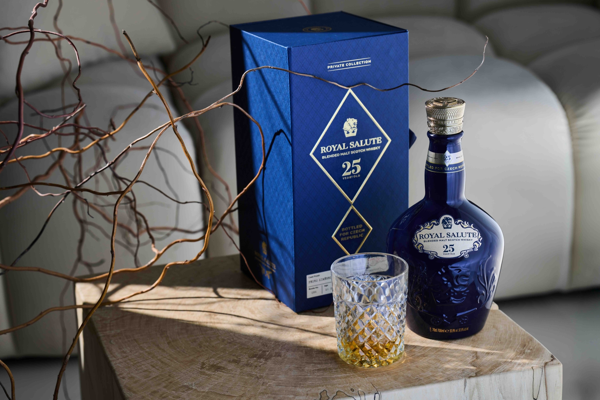 Limitovaná edice Royal Salute 25 YO exkluzivně pro Českou republiku