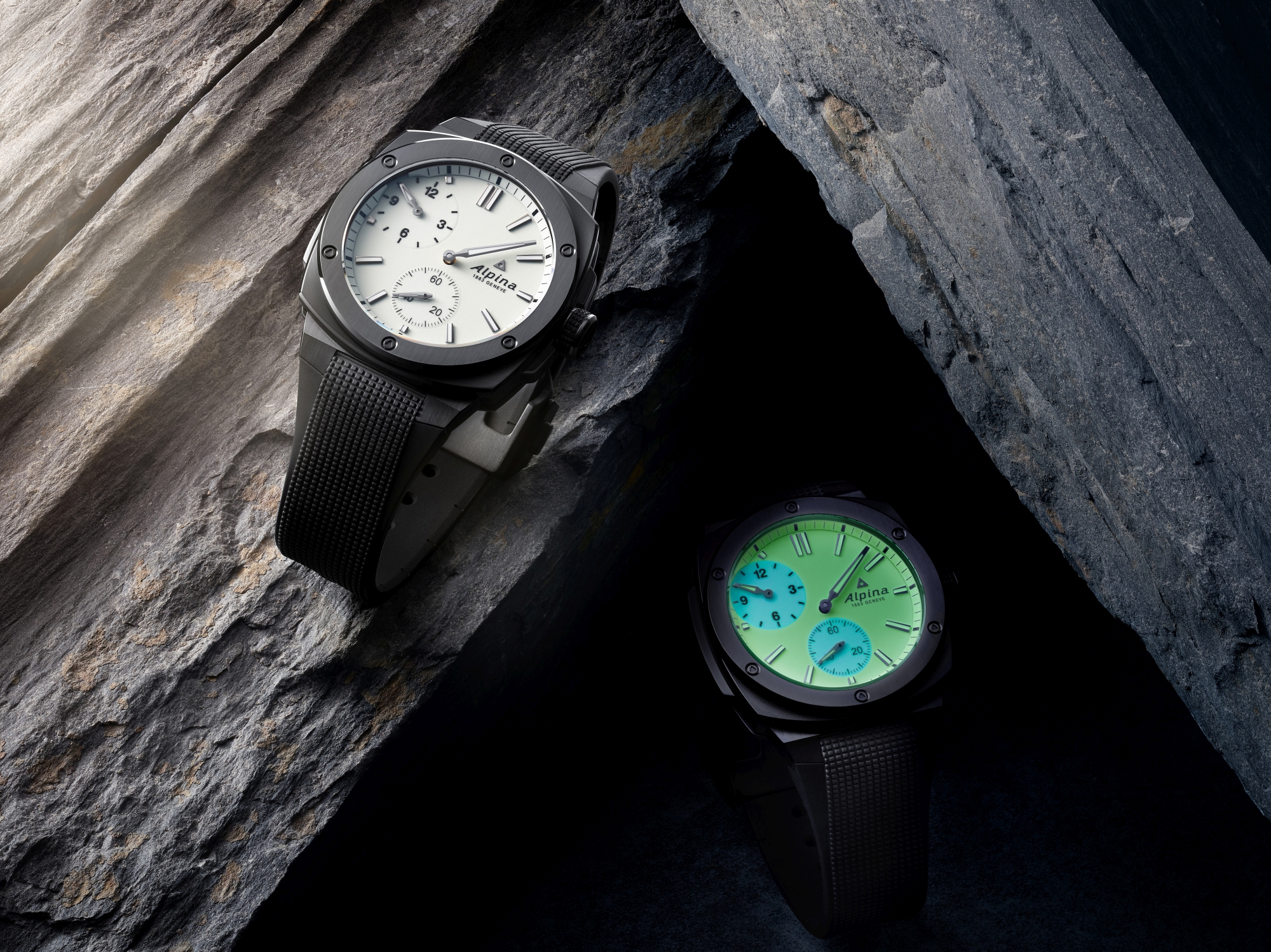 Robustní sportovní regulátor Alpina s výraznou luminiscenční plochou