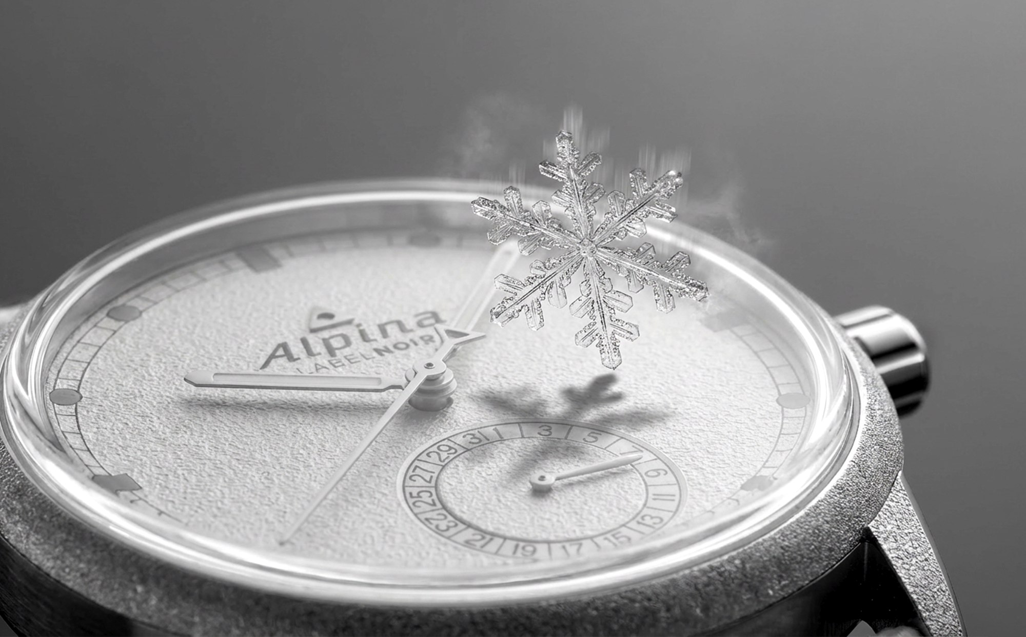 Alpina inspirovaná mrazivou krajinou