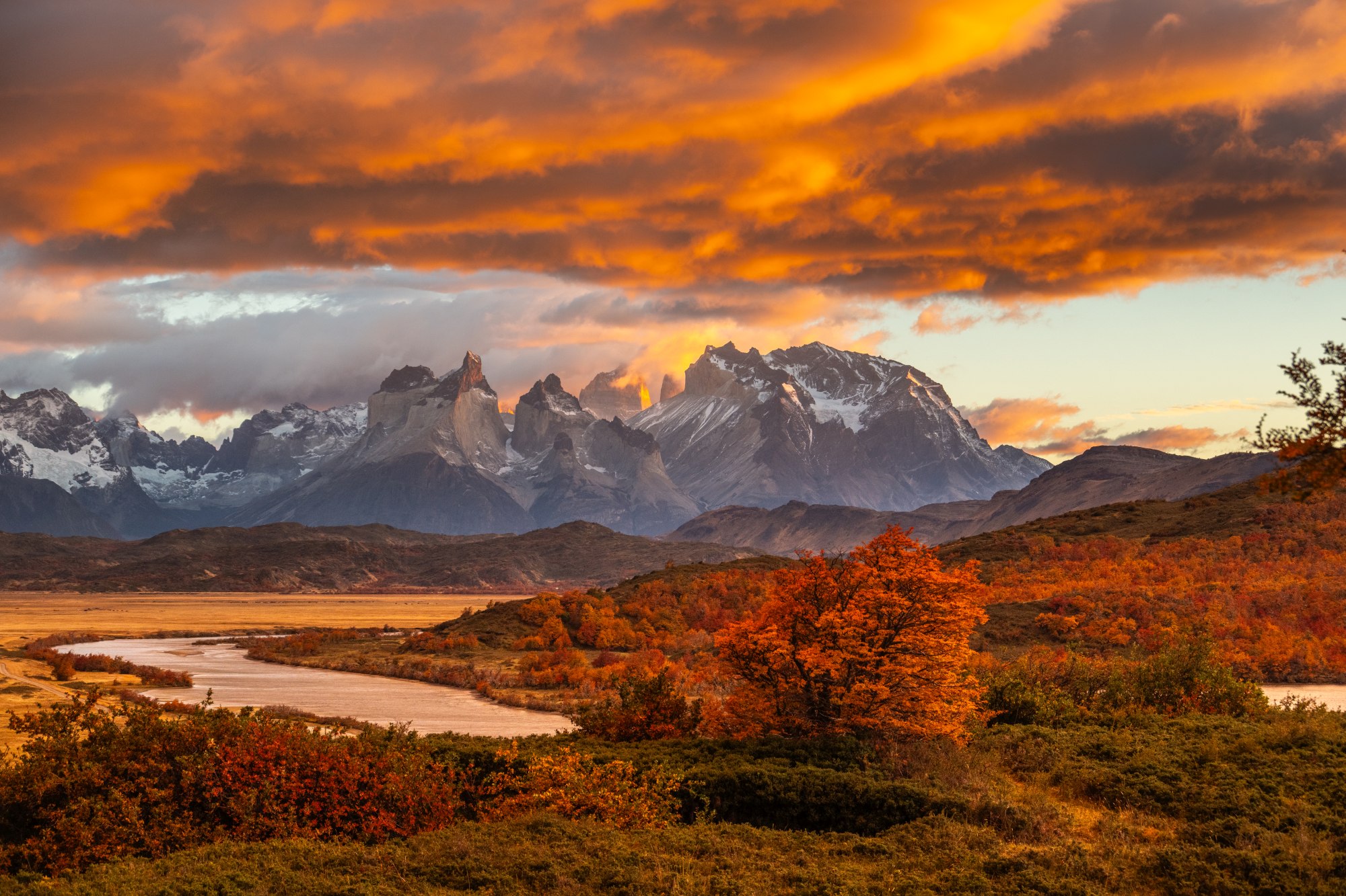 Nová fotografická expedice společnosti andBeyond zachycuje krásu podzimní Patagonie