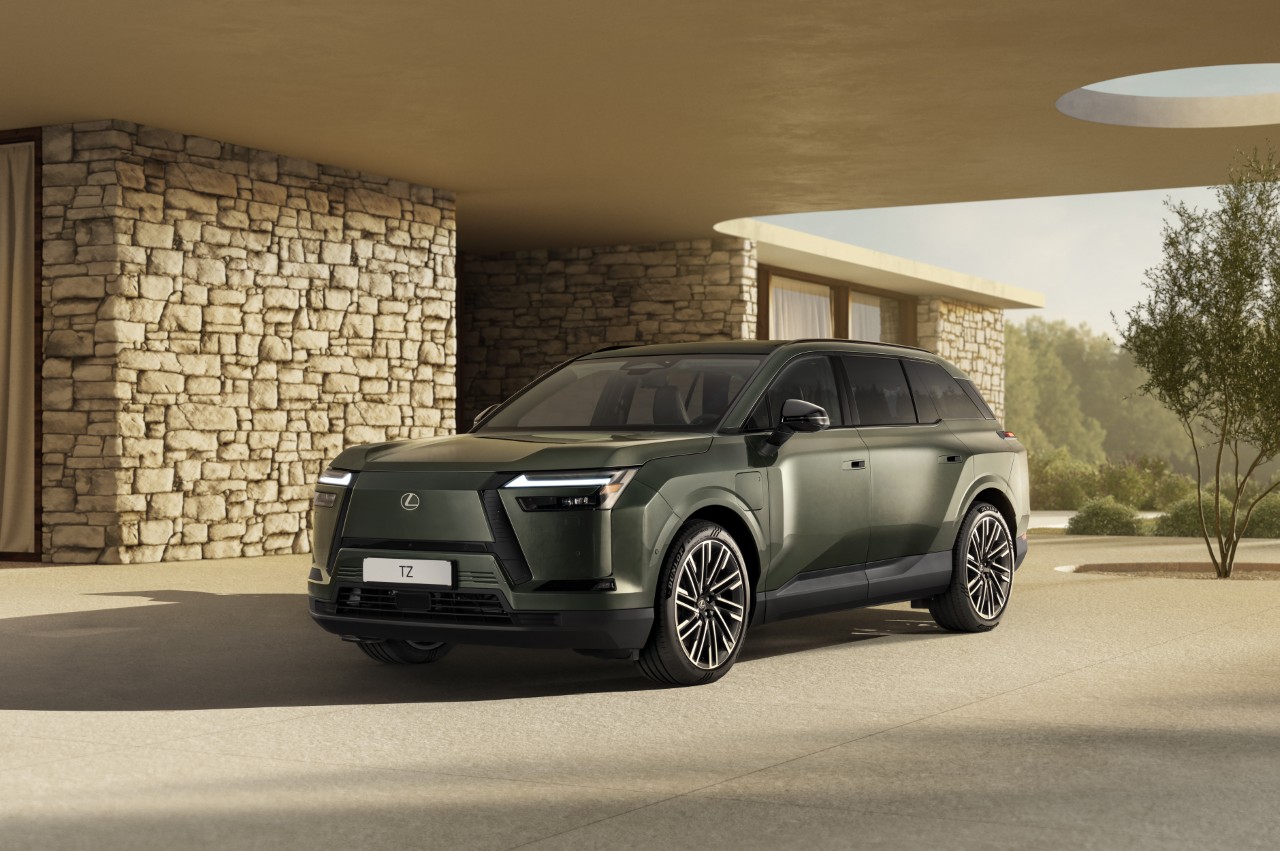 Lexus odhalil zcela nový model TZ, elektrické SUV se šesti místy k sezení