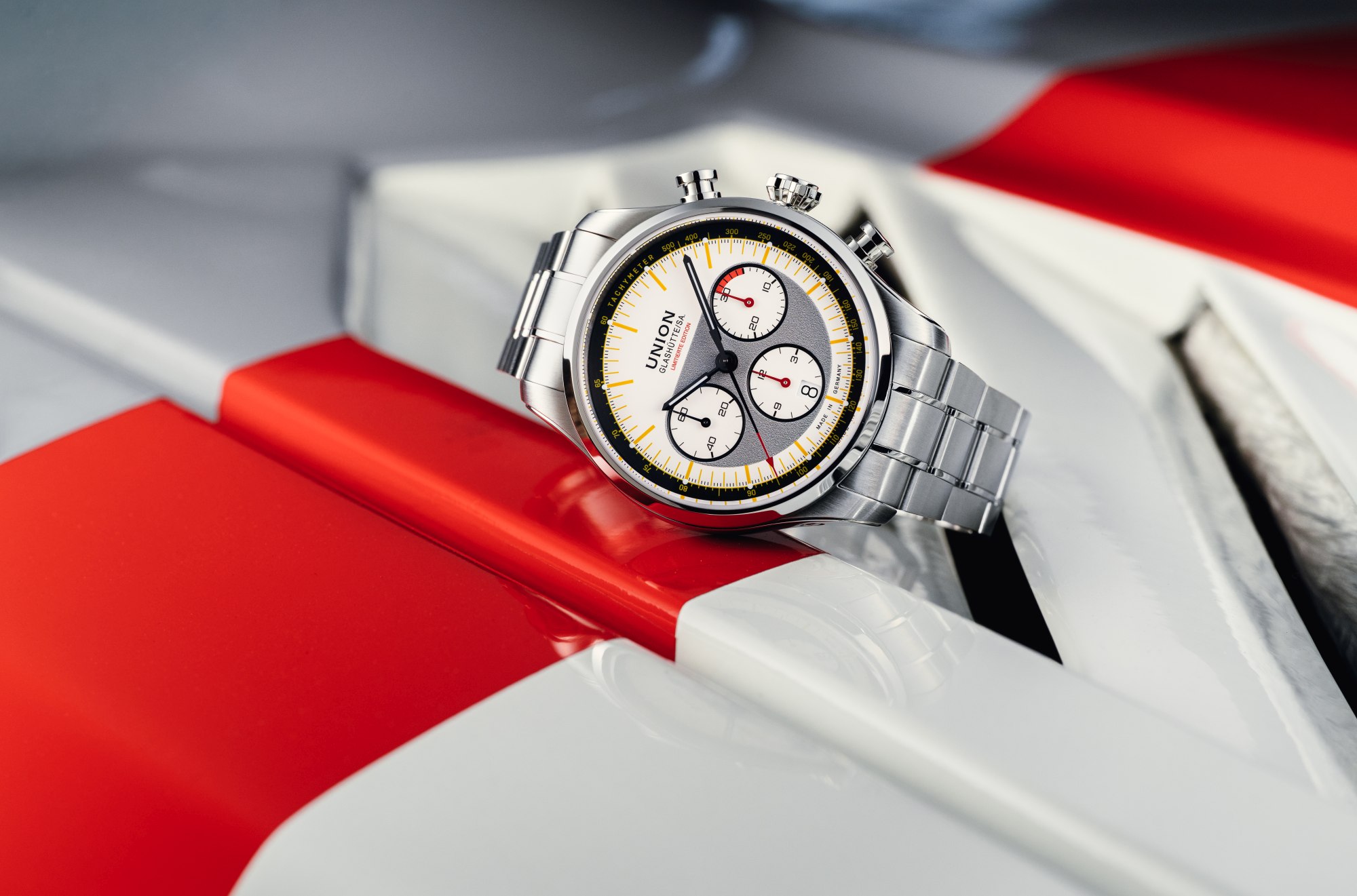 Union Glashütte zaštítil veternánskou rallye Silvretta Classic