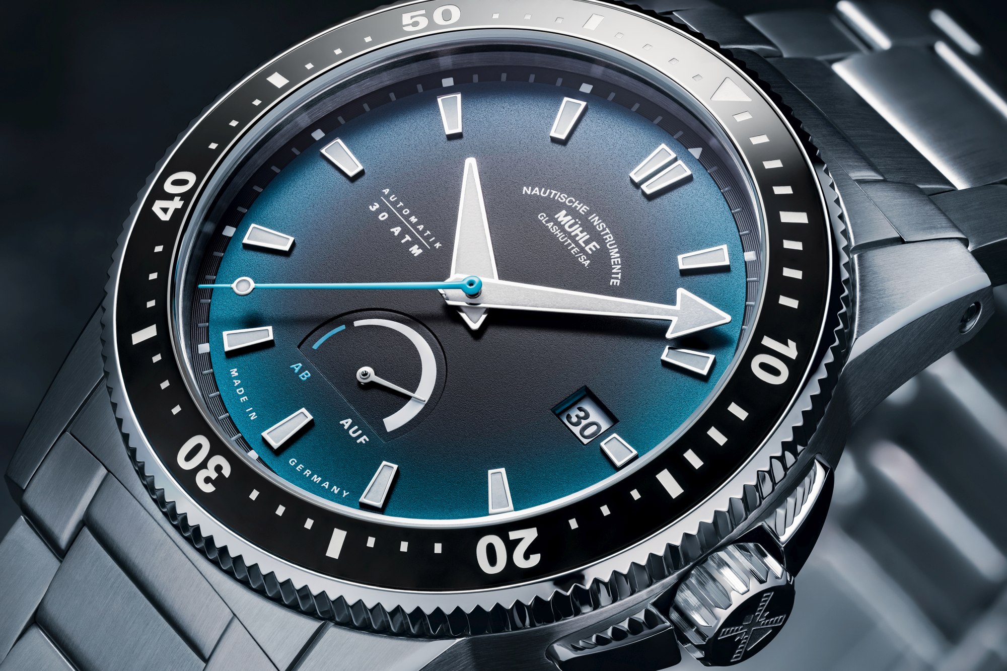 Mühle-Glashütte odhalilo potápěčské hodinky Sportivo podřízené opravdové funkčnosti