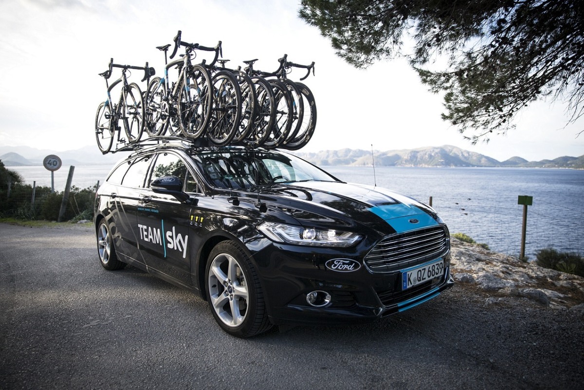 Ford Announces Partnership Deal with Team Sky to Become the Elit