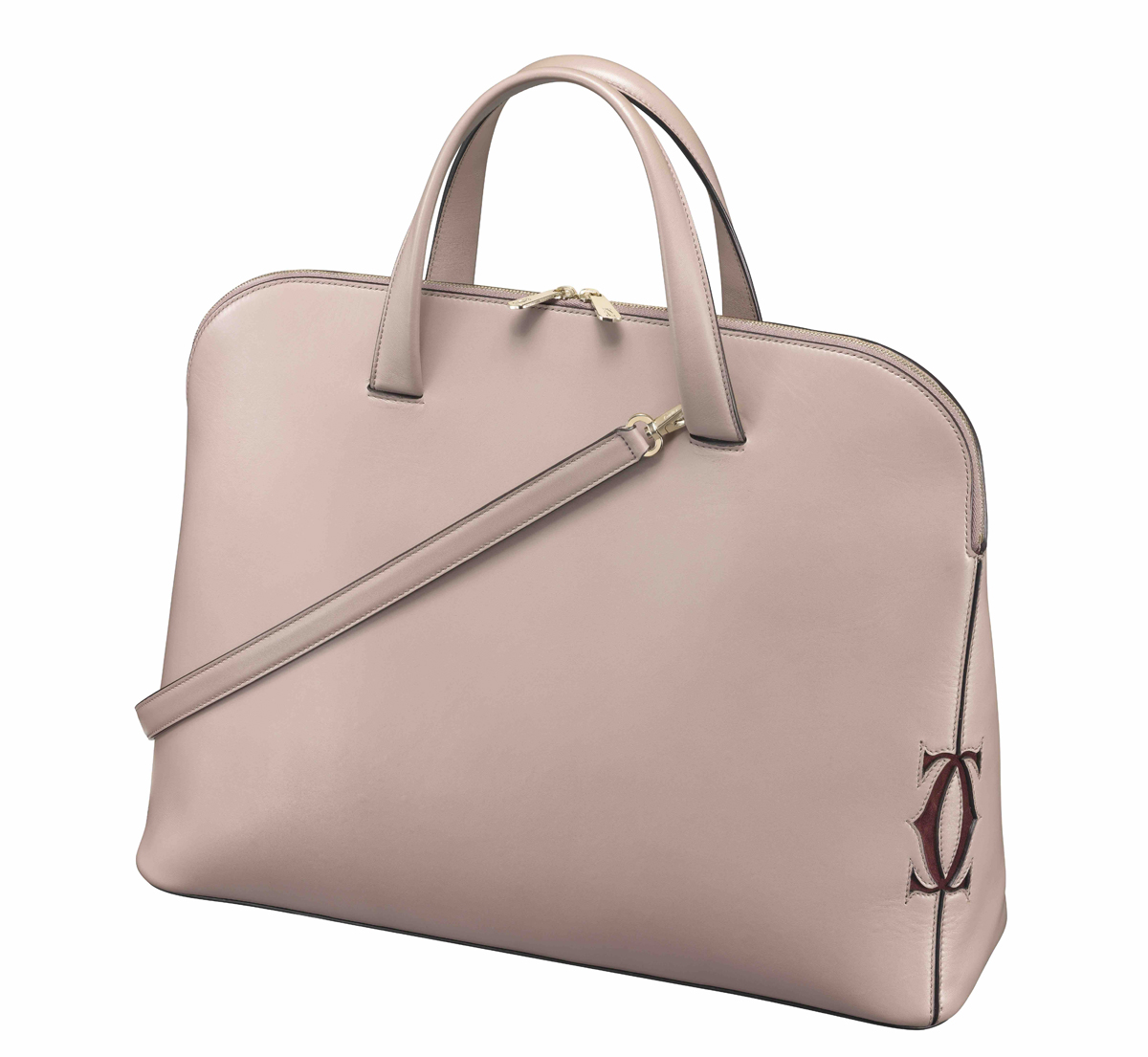 Medium model Must-C tote bag in grey quartz